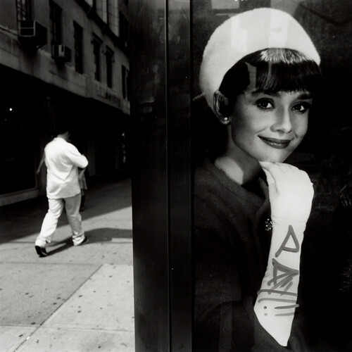 Audrey Hepburn, Cabine téléphonique, NYC, série "Iconographie"