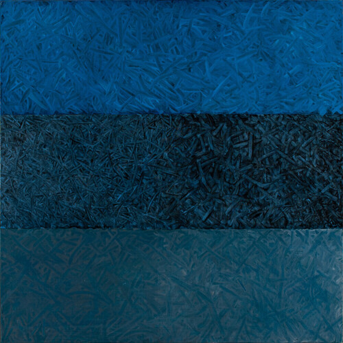 Untitled -Three Bars of Blue