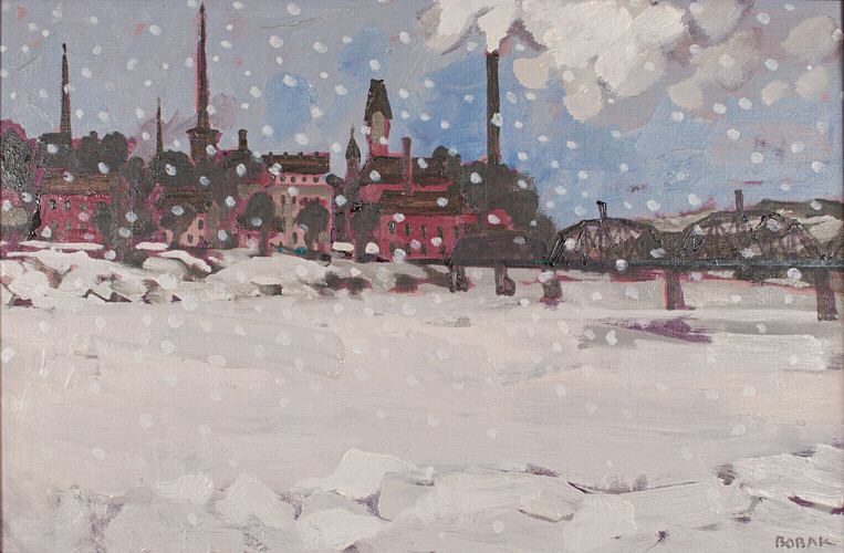 L'hiver à Fredericton