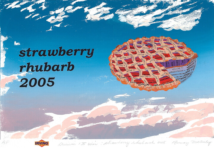 Cruisin' to Win: strawberry rhubarb (artist's proof)