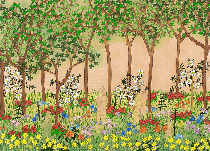 1755 (Se réfugier dans la forêt II)