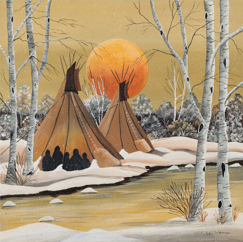 Gathering in the Teepee